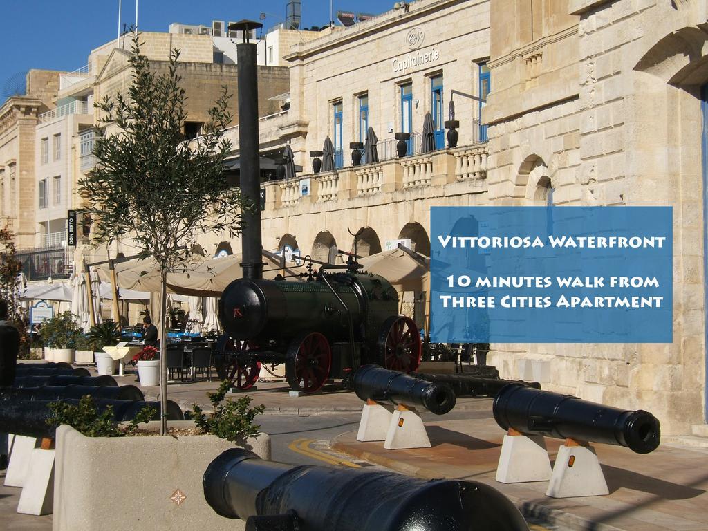 Three Cities Apartments Cospicua Exterior foto